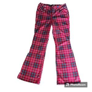 Red Plaid Pants